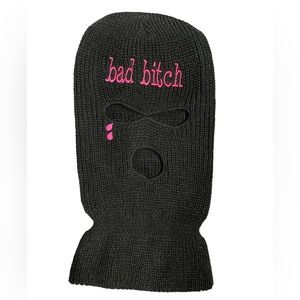 Bad bishhh black ski mask balaclava